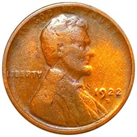 1922-D Lincoln Wheat Penny NICELY CIRCULATED