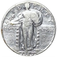 1929 Standing Liberty Quarter NICELY CIRCULATED