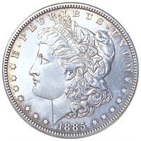 1885 Morgan Silver Dollar CLOSELY UNCIRCULATED