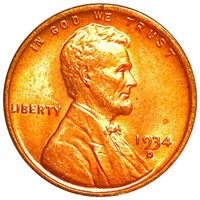 1934-D Lincoln Wheat Penny UNCIRCULATED