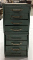 Wards Master Quality metal box 8 drawers