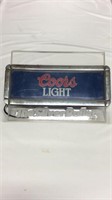 Coors Light light up sign