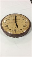 Vintage military 24 hour clock-CRACKED FACE!