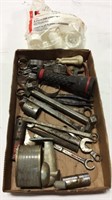 Miscellaneous lot including wrenches