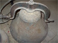 CAST IRON BELL WITH MOUNTING BRACKET