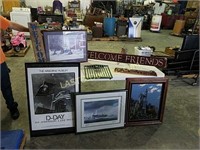 John Deere grill, Pictures, wall hangings, & more