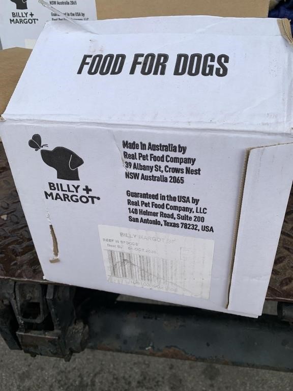 Short Notice OLO 10-25-2020 Dog Food Auction