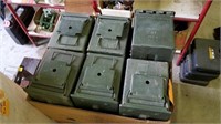 (12) ammo boxes