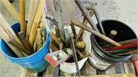 (3) pails of tools