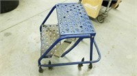 Rolling step stool