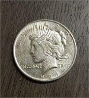 1924-P Peace Dollar