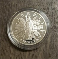 1989-S Liberty Silver Dollar