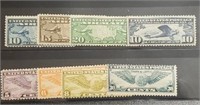 Very Early U.S. Airmail Mint Stamps