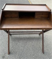 Portable Solid Oak Desk