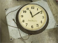Postal telegraph clock