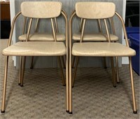 (4) Retro Folding Chairs