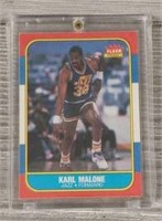 Mint 86-87 Fleer Karl Malone Rookie Card