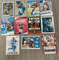 (11) Christian McCaffrey Football Cards