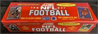 1990 Score Football Card Complete Set