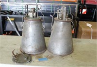 (2) Vintage Empire Milking Machines w/Accessories