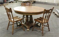 Dining Table w/(3) Chairs, Approx 47"x29"