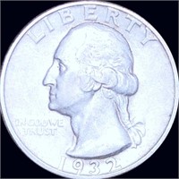 1932-D Washington Silver Quarter LIGHTLY CIRC