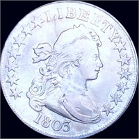 1803 Draped Bust Half Dollar LIGHTLY CIRCULATED