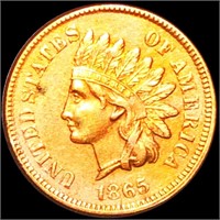 1865 Indian Head Penny CLOSELY UNCIRCULATED