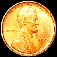 1909 V.D.B. Lincoln Wheat Penny UNCIRCULATED