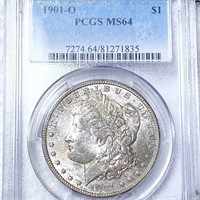 1901-O Morgan Silver Dollar PCGS - MS64