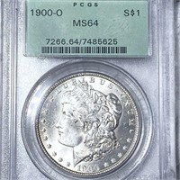 1900-O Morgan Silver Dollar PCGS - MS64