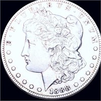 1888-S Morgan Silver Dollar ABOUT UNCIRCULATED