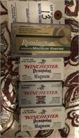 4-Boxes of .22 Magnum Ammo