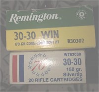 2-Boxes of 30-30 Ammo