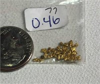 0.46 Grams Alaskan Natural Gold