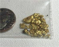 2.0 Grams Alaskan Natural Gold