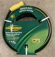 Yard Works 50’  Rubber/Vinyl Hose