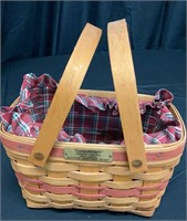 Double Lined Longaberger Basket