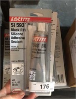 6 tubes Loctite SI 593BK, Black RTV silicone
