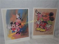 Signed Disney Prints