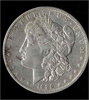1889 D Morgan Silver Dollar Coin