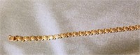14K Gold Bracelet - marked on latch