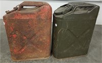 U.S. Military Fuel Cans (2)
