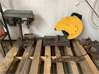 Table top Drill Press & Cut Off Saw
