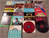 Record Albums, Elvis, Gino Vannelli, Freddy Fender