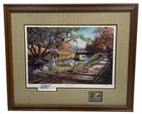 Nary a Care by Ken Zylla Commemorative Print