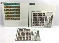 Lot of USPS Stamp Sheets