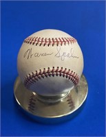 The Mike Anderson HOF autographed baseball collection #1