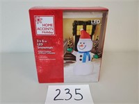 Home Accents 3'6" Inflatable LED Snowman