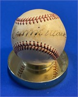 The Mike Anderson HOF autographed baseball collection #2